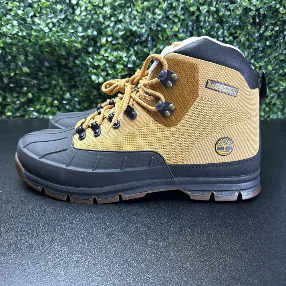 Timberland Euro Hiker Jacquard Shell Toe Boots Men's Size 13 New